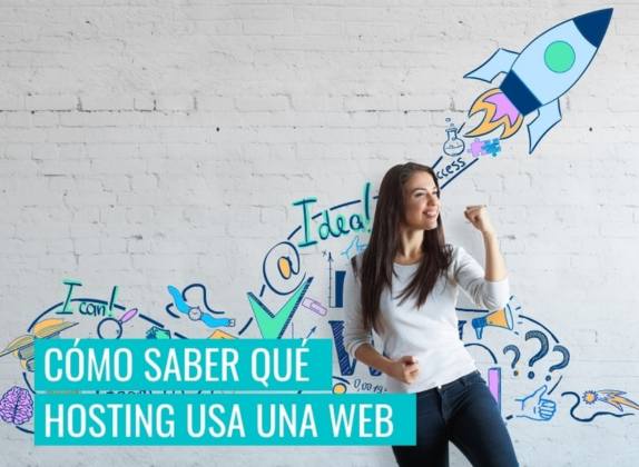 como saber en que hosting esta una web