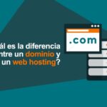 ¿Cuál es la diferencia clave entre hosting y dominio?