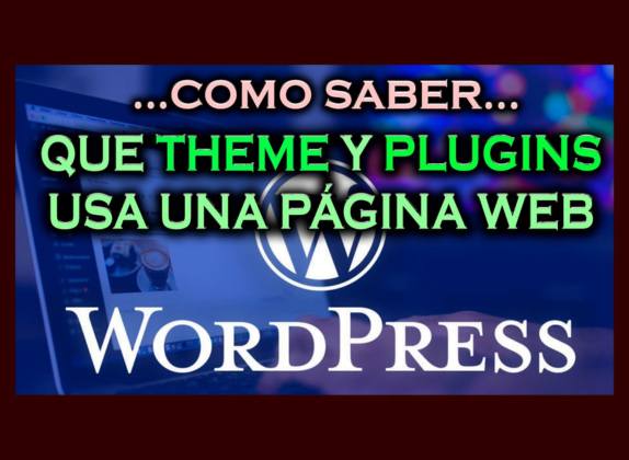 saber que plugins usa una página wordpress